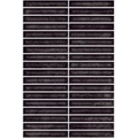 Paradyż Monpelli mozaika 29,8x19,8 cm czarna