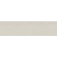 Tubądzin Indrustio Light Grey stopnica 119,8x29,6 cm szara