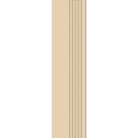 Tubądzin Cielo e Terra stopnica 119,8x29,6 cm beżowa