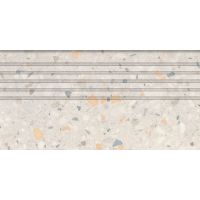 Tubądzin Industrio stopnica 59,8x29,6 cm beżowa