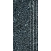 Tubądzin Zimba stopnica 59,8x29,6 cm szara