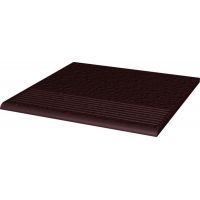 Paradyż Natural Brown stopnica 30x30 cm brązowa