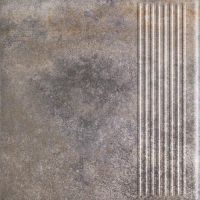 Paradyż Viano stopnica 30x30 cm szara