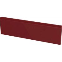 Paradyż Natural Rosa cokół podłogowy 30x8,1 cm czerwona