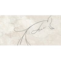 Tubądzin Teri Soft Line dekor ścienny 119,8x59,8 cm beżowa