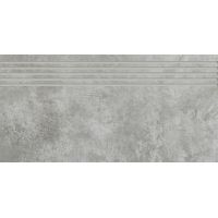 Paradyż Scratch Grys stopnica prosta 59,8x29,8 cm