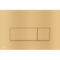 Alca Thin przycisk spłukujący do WC złoty mat M57-G-M