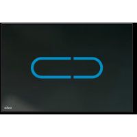 Alca przycisk spłukujący do WC bezdotykowy czarny NIGHT LIGHT-1-SLIM