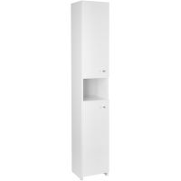 Astor Pik szafka 177 cm boczna stojąca biała AM-ENC-220-07