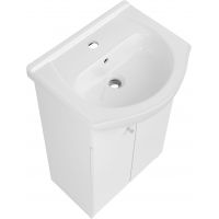 Astor Pik umywalka z szafką 50 cm biały AM-PIK-500-27