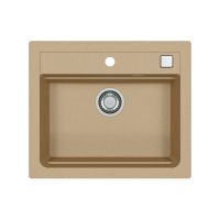 Alveus Atrox 30 zlewozmywak granitowy 59x50 cm beżowy 1131994