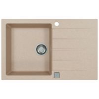 Alveus Cadit 20 zlewozmywak 79x50 cm Granital piaskowy 1132023