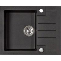 Alveus Rock zlewozmywak granitowy 59,5x47,5 cm czarny 1213091