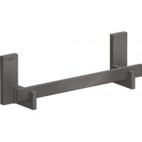 Axor Universal Rectangular poręcz ścienna czarny chrom szczotkowany 42613340