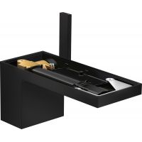 Axor MyEdition EcoSmart bateria umywalkowa stojąca czarny mat 47012670