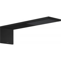 Axor ShowerComposition deszczownica 11x22 cm prostokątna czarny mat 12592670