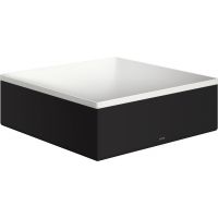 Axor Suite umywalka 28,5x28,5 cm nablatowa kwadratowa biały/czarny mat 42002670