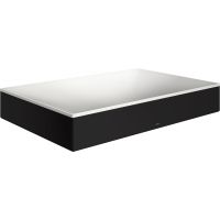 Axor Suite umywalka 60x40 cm nablatowa prostokątna biały/czarny mat 42004670