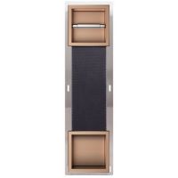 Balneo Wall Box Paper 2 uchwyt na papier toaletowy wnękowy miedź B0301040302-1