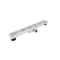 Balneo Decor Next odpływ liniowy 90 cm stalowy Stripes STRIPES90N