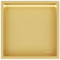 Balneo Wall Box półka wnękowa 30 cm złota B0101030109-1