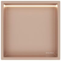 Balneo Wall Box półka wnękowa 30 cm miedziana B0101040109-1