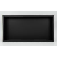 Balneo Wall-Box One Black półka wnękowa 60x30x10 cm czarna OB-BL4