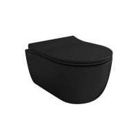 Bocchi V-Tondo miska WC wisząca bez kołnierza czarna 1417-004-0129