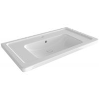 Bocchi Taormina Pro umywalka 85x49 cm meblowa Clean Plus+ biały połysk 1008-001-0126