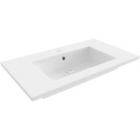 Bocchi Milano umywalka 81,5x47,5 cm meblowa Clean Plus+ biały połysk 1113-001-0126