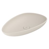 Bocchi Etna umywalka 58x37 cm owalna nablatowa brąz/beż 1114-007-0325