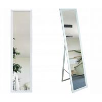 BD Art lustro stojące do garderoby 155x36 cm prostokątne dąb bielony 301120000033