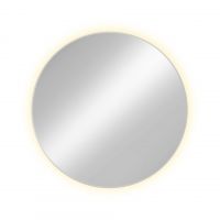 Baltica Design Tiny Border Bright lustro 90x90 cm białe barwa neutralna z włącznikiem bezdotykowym