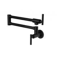 Berg Pot Filler bateria kuchenna ścienna czarny mat 830135B