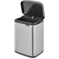 Brabantia Bo kosz na śmieci 4 l stal matowa 222849