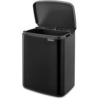 Brabantia Bo kosz na śmieci 12 l czarny mat 230363