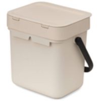 Brabantia Sort & Go sortownik na odpady 3 l beżowy 251689