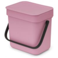Brabantia Sort & Go sortownik na odpady 3 l Lilac Pink 255427