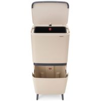 Brabantia SortUp Hi sortownik na odpady 45 l Soft Beige 275005