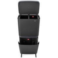 Brabantia SortUp Hi sortownik na odpady 45 l Dark Grey 275043