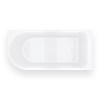 Corsan Invelia wanna narożna 170x80 cm prawa biała V220XLPWH