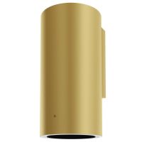 Ciarko Design Tubus okap kuchenny 38 cm ścienny złoty CDP3801B