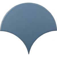 Cil Decor Escama Blue Dark Mat dekor ścienny 15,5x17 cm