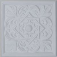 Cil Decor Relieve Cevica  White Mat dekor ścienny 15x15 cm