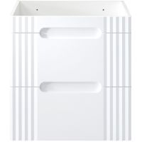 Comad Fiji szafka 60x46 cm podumywalkowa stojąca biały FIJIWHITE82-60-D-2S