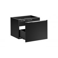 Comad Santa Fe Black szafka 60x46 cm podumywalkowa wisząca czarny SANTAFEBLACK82-60-B-2S