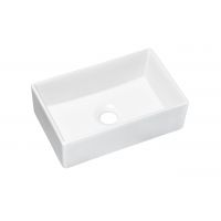 Comad Gaja umywalka 35x22 cm prostokątna nablatowa biała UN-GAJA35-SW 78570A(35)