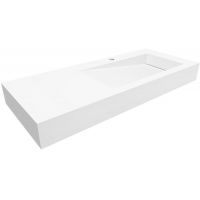 Cristalstone Linea Ideal umywalka 110x45 cm ścienna prostokątna biały U1100-MBPOLB