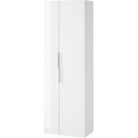 Cersanit City szafka boczna 180 cm wysoka wisząca biały połysk S584-019-DSM