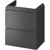 Outlet - Cersanit Moduo Slim szafka 50 cm podumywalkowa wisząca antracyt S590-075-DSM